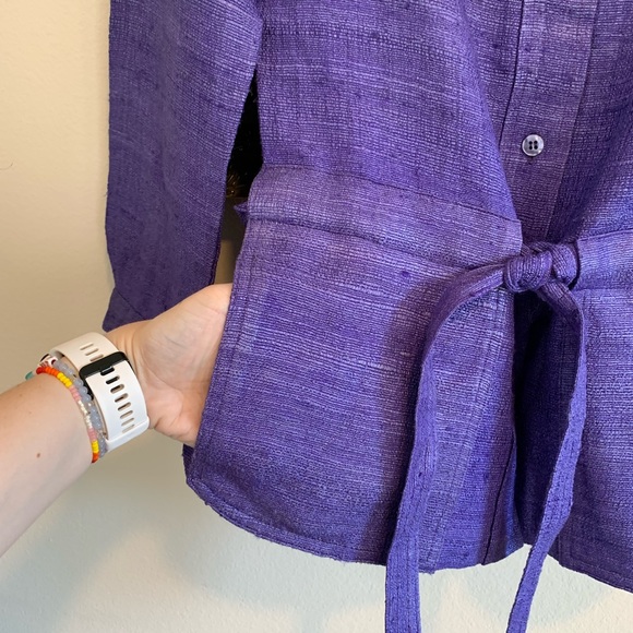 Retro Women’s Point Collar Coat - Picture 3 of 3